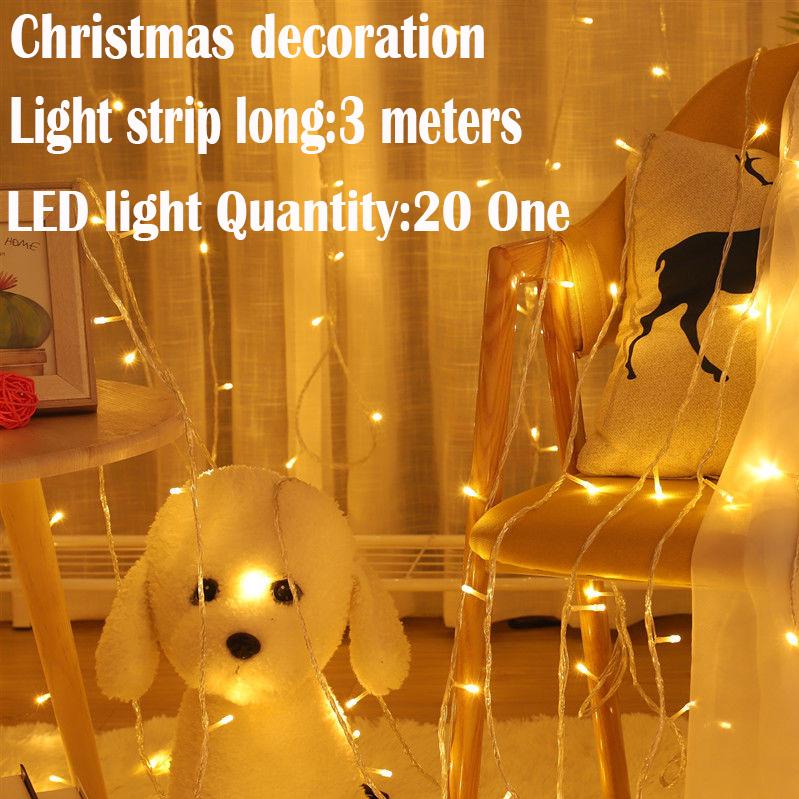 Light Outdoor LED light Bedroom decorative light Christmas Lights Indoor LED Battery Light LED