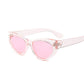 New Small Frame Rhinestone Cat Eye Sunglasses Women Red Black 2019 Fashion cateye Sun Glasses for wo