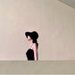 Black Suspender Skirt Dress Was Thin with A Little Black Dress Hepburn Style Skirt Female