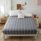 Skin-friendly Cotton Bed Cover Non-slip Fixed Mattress Cover Dust Protection Cover Bedding Cotton Bed Sheet Single Piece