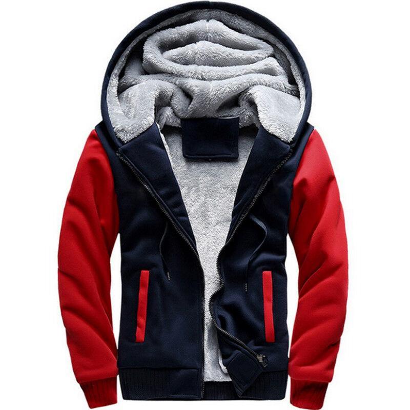 Men's Korean Version Plus Velvet Camouflage Jacket Plus Velvet Thick Plus Size Warm Hooded Jacket