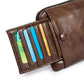 Business Long Wallet Men Anti-theft Multi-function Zipper PU Wallet Card Package Clutch Coin Bag