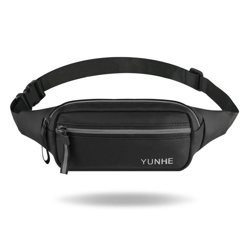 Sports Waist Bag Unisex Multifunctional Mobile Phone Bag Zipper Waterproof Marathon Running Bag for Outdoor Travel
