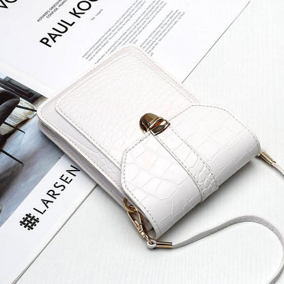 Summer Mobile Phone Female Bag Single Room Messenger Bag Hanging Neck Vertical Casual Versatile Mini Convenient Sweet Bag