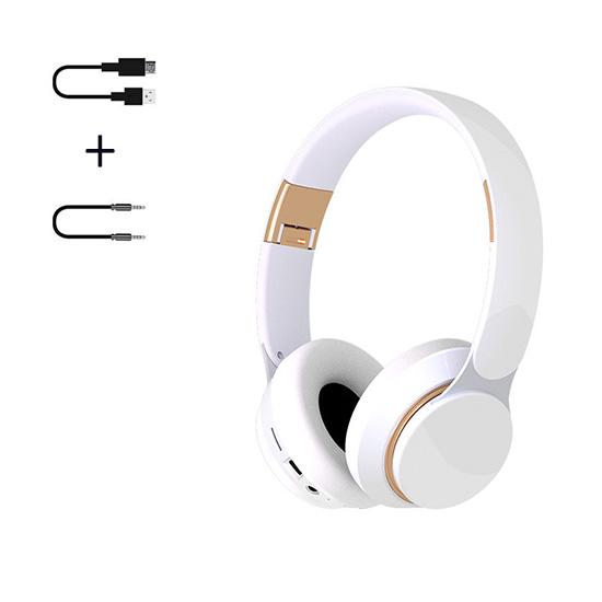 Multifunctional Bluetooth Headphone Multifunction Stereo Wireless Headset with Mic FM Radio Earphone