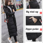 Women's Winter Cotton-padded Jacket Long Section Over The Knee Thick Slim-fitting Warm Cotton-padded Jacket
