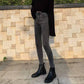 Zipper Skinny Casual Jeans Women Bottoms Streetwear Mid Waist Buttoned Denim Trousers