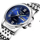 Multifunction Mens Watches Casual Mechanical Watches Waterproof Automatic Wristwatches