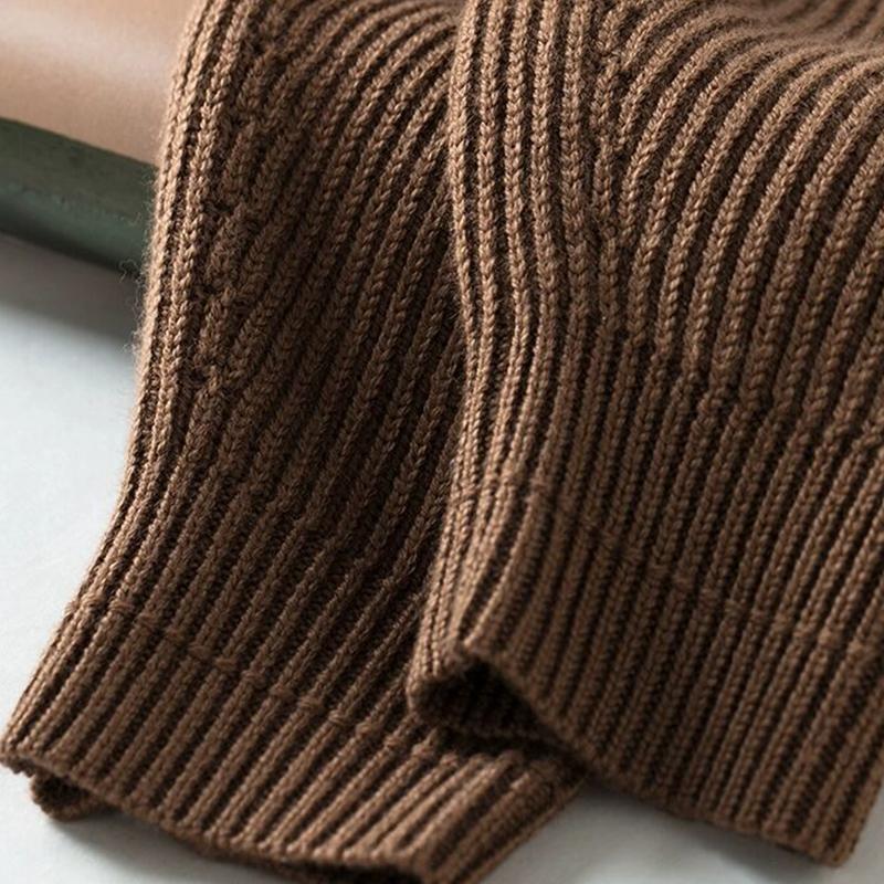 Loose O-Necck Sweaters Women's Fashion Base Knitted Sweater Women Fall Winter New Style Outer Wear Blouse Tops