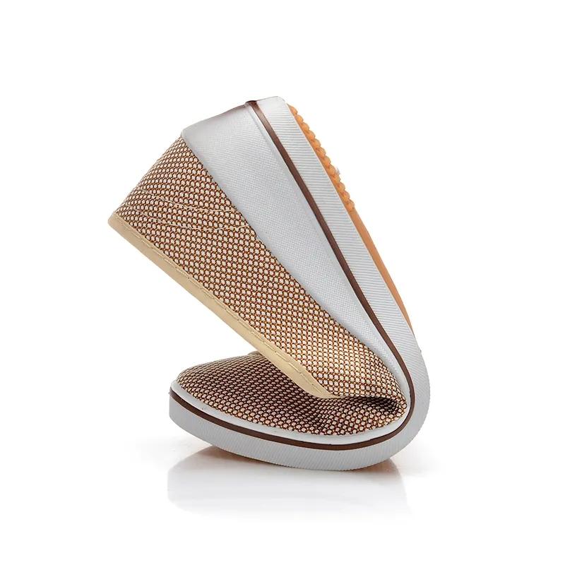 Old Beijing Cloth Flat Shoes Women's Casual Shoes Solid Color Wedge Heel Slip-on Shoes Non-slip Breathable Shoes High-quality Canvas Shoes