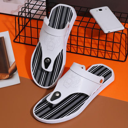 Flip-flops Men's Summer Casual Sandals Men's Personalized Non-slip Slippers Outdoor Beach Flip Flops
