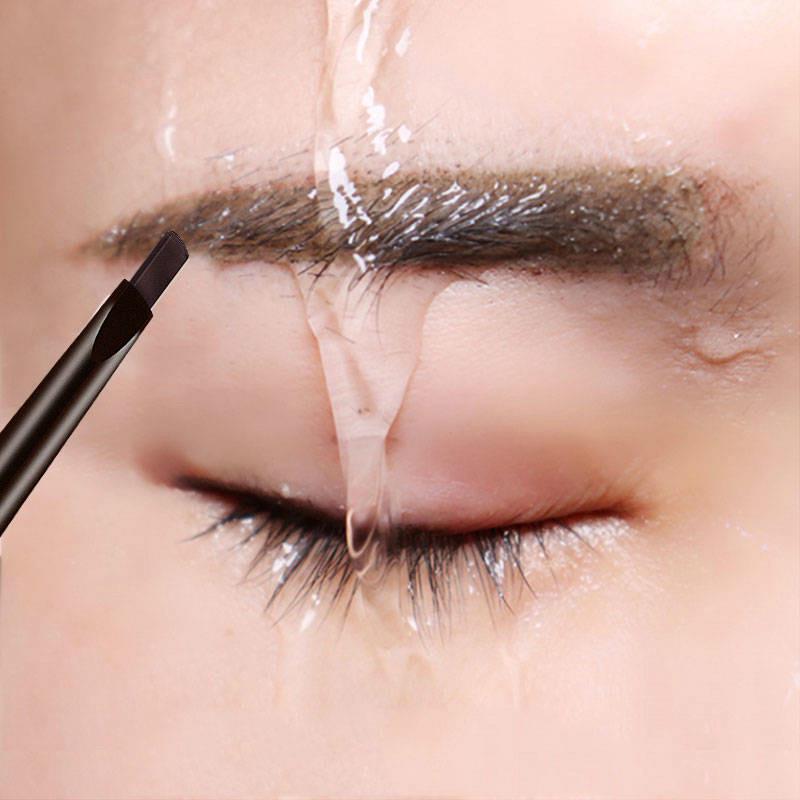 Eyeshadow eyebrow pencil mascara eyeliner set and sweat-resistant long-lasting eyebrow brown