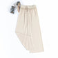 Women's Spring and Summer Ice Silk Wide-leg Trousers Fall Feeling Mopping High-waisted Trousers Slim Casual Trousers Student Straight Trousers