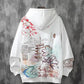Chinese Style Wake-up Lion Print Hooded Sweater Men's 2022 Spring and Autumn New Trend Loose Small Country Tide Men's Jacket