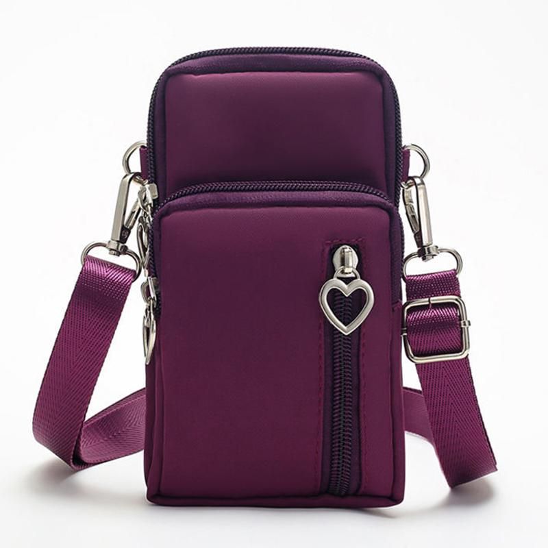 Mobile Phone Bag Female Messenger Mini Bag Mobile Phone Bag Universal Hanging Neck Wrist Coin Purse