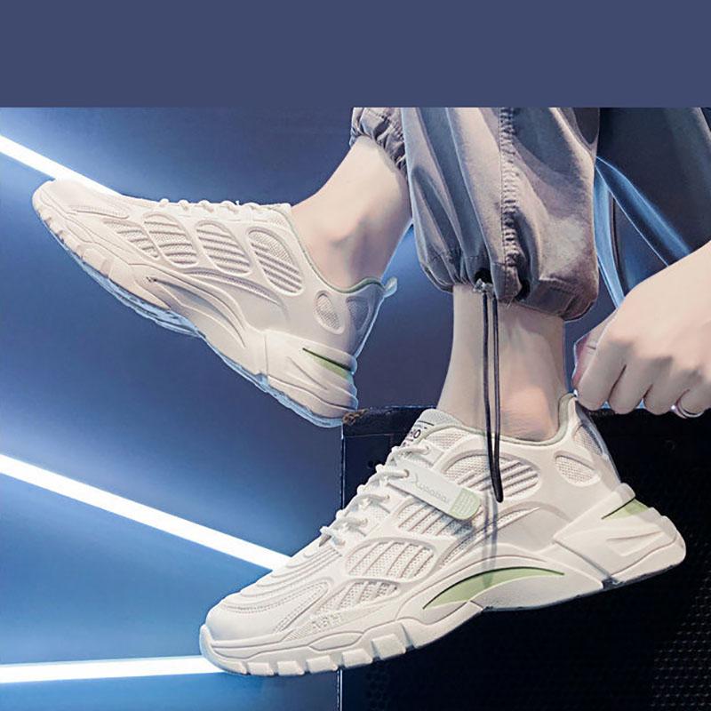 Spring and Summer Men's Shoes Low-top Shoes Breathable Sports Shoes Korean Version of The Wild Student White Shoes for Men