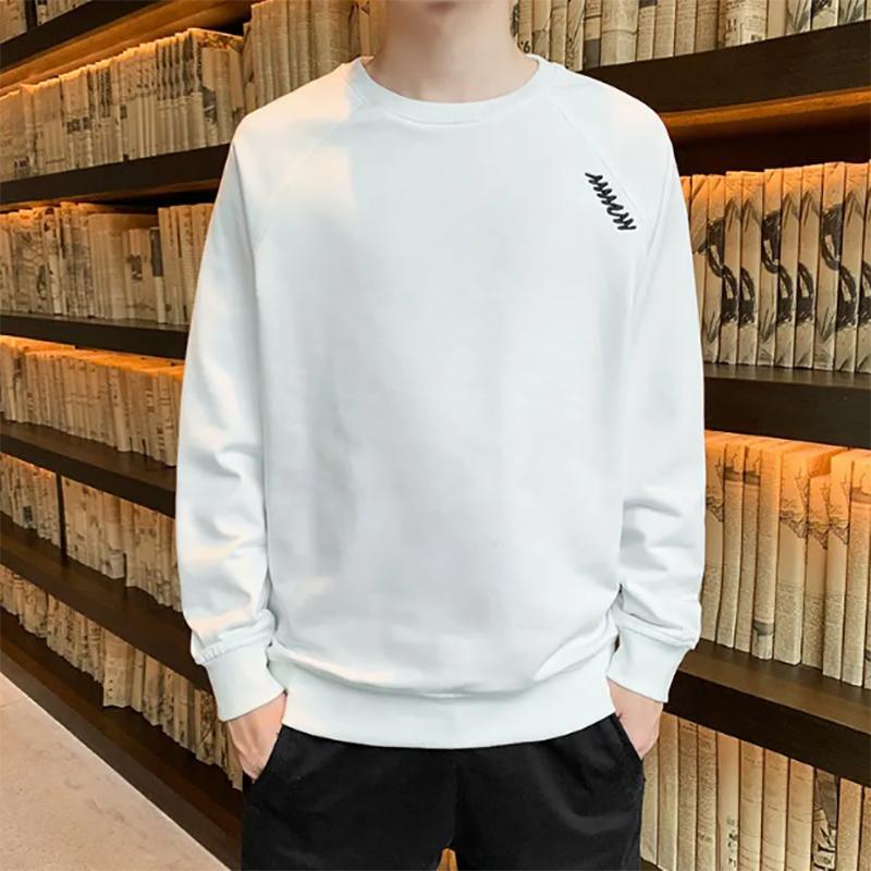 Men's Sweatshirts Long Sleeve Sweater Autumn Pullover Streetwear O-neck Outerwear