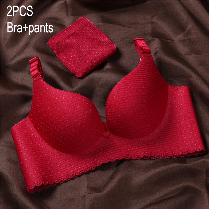 Bra Set Women Plus Size Push Up Underwear Set Bra and Panty Set For Female