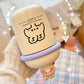 Korean Version of The Super Cute Cartoon Bear 316 Stainless Steel Thermos Cup Cute Girl Ins Strap Student Children's Cup