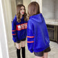 Women's Sweatshirt Wild Large Size Long Sleeve Warm Hood Top Autumn Winter Sweater Cotton