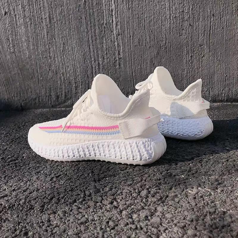 Chameleon Coconut Shoes Women's Sports Summer Breathable Ins Tide Baby Breath White Running Shoes