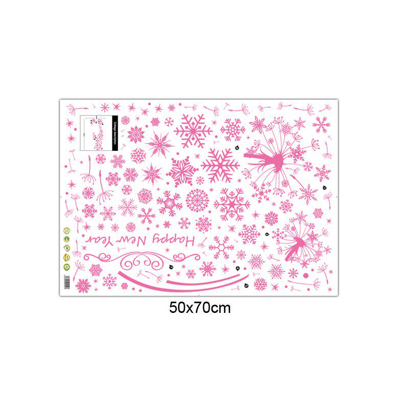 [Wall sticker ]Snowflake Dandelion Wall Stickers For Kids Rooms Baby Room Bedroom Kitchen Toilet Sti