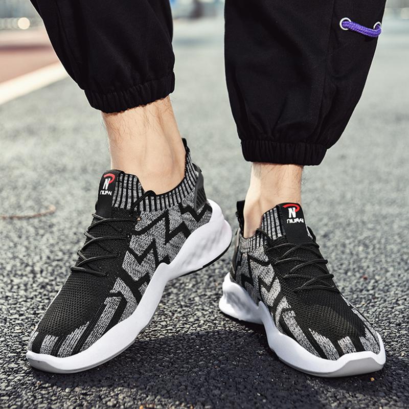 Spring and Summer Men's Shoes, Casual All-match Fashion Shoes, Breathable Student Shoes, Men's Mesh Low-top Sneakers