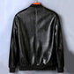 Men's Leather Leather Jacket Faux Soft Leather Jacket Flying Biker Suit Slim Fit Casual Warm Long Sleeve Handsome Zipper Jacket