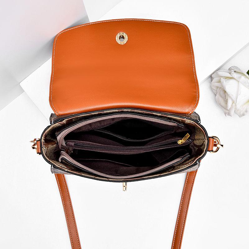 PU Leather Crossbody Bags women shoulder bag camellia female handbag small bag fashion messenger bag small square bag