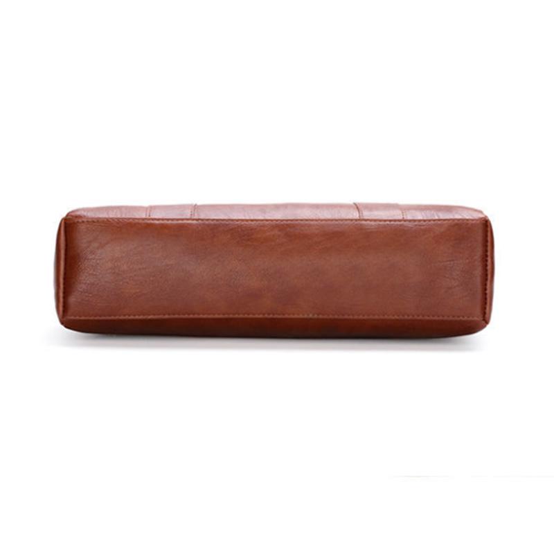 Leather Texture Ladies Bag Fashion Trend All-match Handbag Elegant Shoulder Simple Shopping Bag