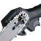 199VF Electric Chain Saw Set with Two Batteries 15cm Cordless Pruning Saw One-handed Logging Saw Garden Tools