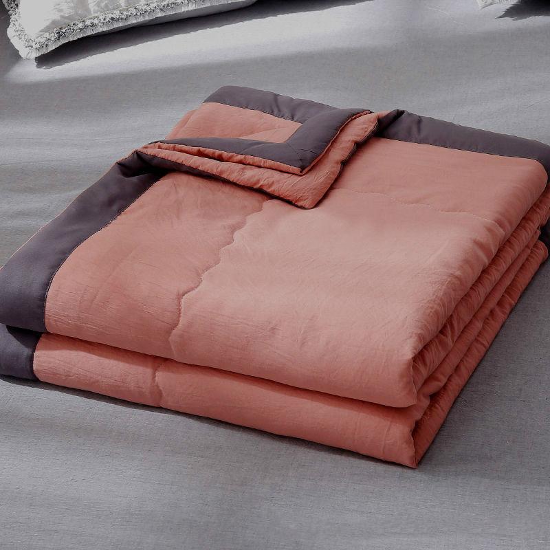 Skin-friendly Washed Cotton Air-conditioning Quilt Single Double Summer Cool Quilt Spring and Autumn Thin Quilt
