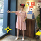 Sailor Suit  Cute Sweet Girl Ruffle College Style Age Reduction Looser  Short Sleeve Dress