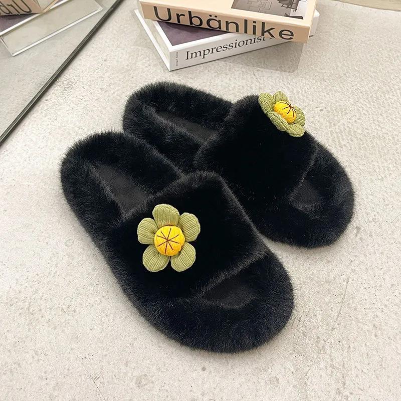 Winter Slippers Women Super Soft Warm Plush Women Slippers Shoes Funny Shoes Ladies Casual Indoor Home Slippers Woman Shoes