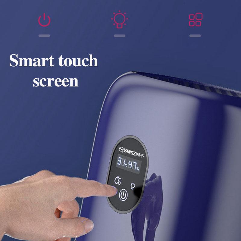 1L Smart Touch Screen Dehumidifier Silent Dryer Air Dryer Moisture Absorption Machine for Basement Bathroom