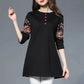 Ethnic Style Printing Blouse Women Long Sleeve Spring New Chic Casual Tops Lady Femme Vintage Pullover