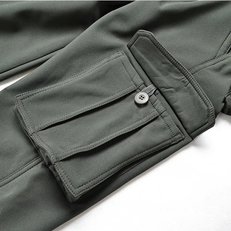 Men's Pants Autumn Overalls Loose Stretch Quick-drying Pants Drawstring Drawstring Pants Harem Pants Large Size Casual Pants
