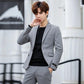 Four Seasons Men's Suit Business Casual Professional Self-cultivation Trend Handsome Suit Jacket