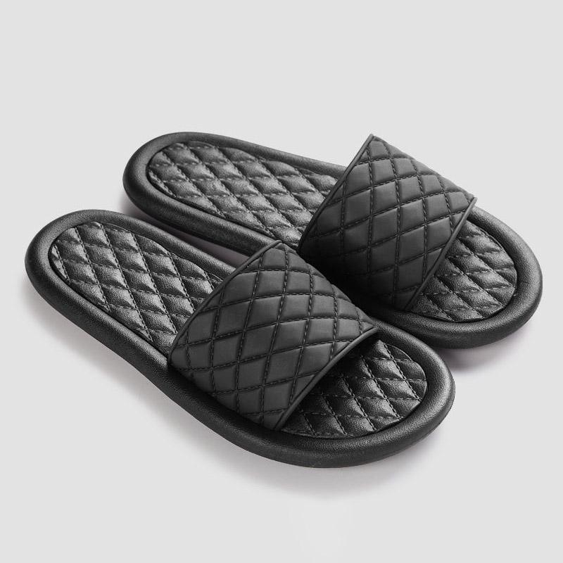 New Slippers Women Summer Thick Bottom Indoor Home Couples Home Bathroom Non-slip Soft Wear Cool Slippers