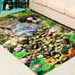 3D Printing Hallway Carpets Bedroom Living Room Tea Table Rugs Kitchen Bathroom Antiskid Mats