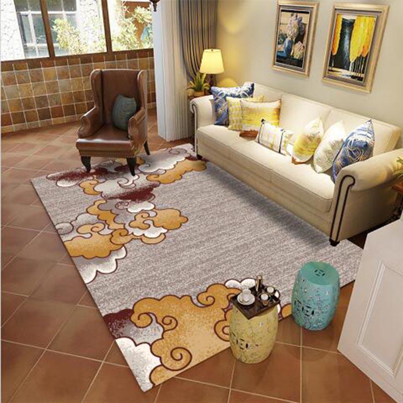 Rustic Design Rugs and Carpets for Living Room Area Rug Bed Room Rug Slipping Resistance