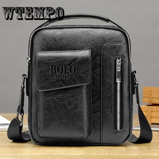 Leather Retro Man Bag Men Messenger Bag Crossbody Bag Shoulder Bag for Men Business Handbags