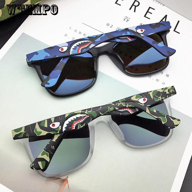WTEMPO shark fashion Eyewear UV Protection Glasses  Sunglasses Unisex Eyewear