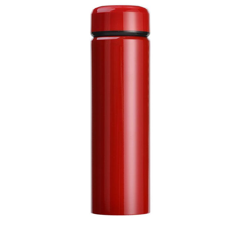 Pure Color Vacuum Flask 304 Stainless Steel Coffee Tea Water Bottle 500ml Home Outdoor Sports Water Cup
