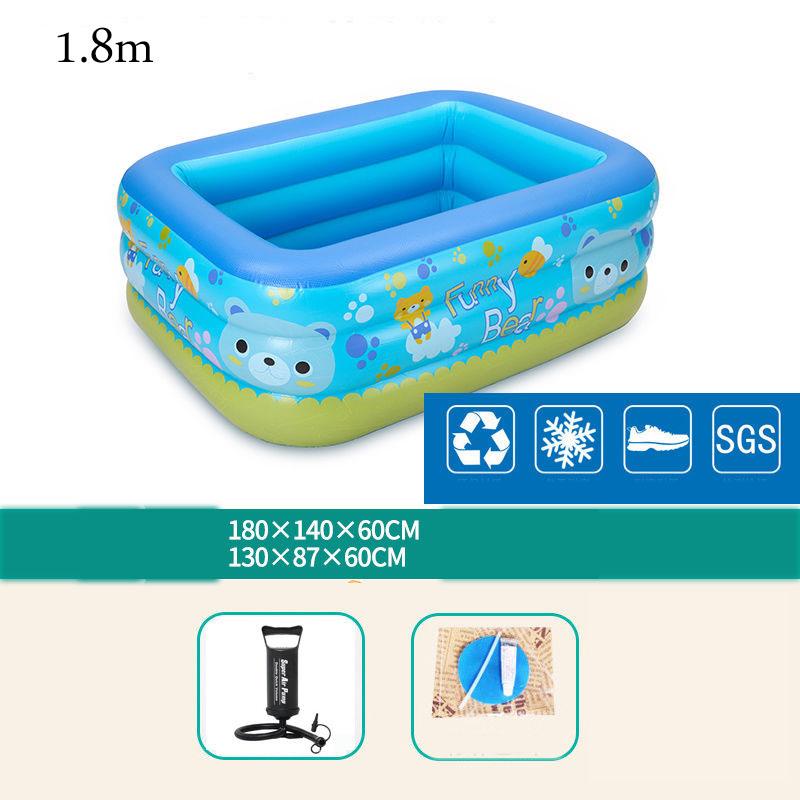 Swimming Pool Children's Inflatable Thickened Baby Household Baby Swimming Bucket Bb Oversized Outdoor Large Child Bathtub
