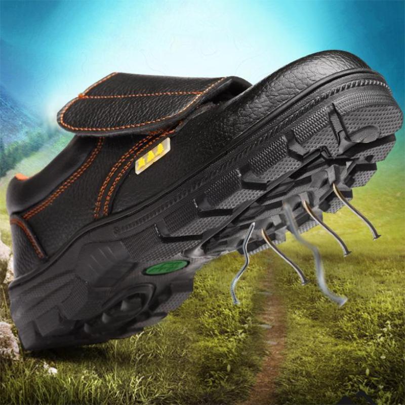 Steel Toe Cap Protective Shoes Anti-smash and Anti-stab Safety Shoes Anti-static Insulating Non-slip Work Shoes