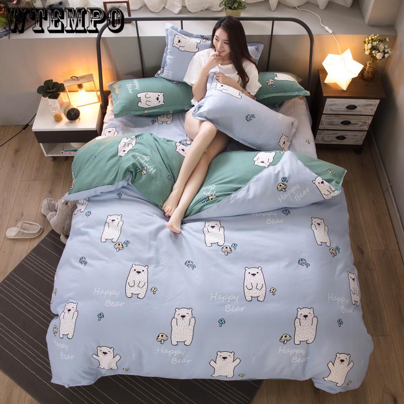 Bedding Set Modern Geometric Print Bedclothes Duvet Full Sets Twin Cover Queen