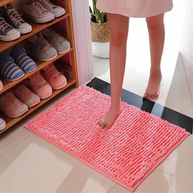 Anti-slip Mat Door Floor Mat Household Carpet Bathroom Anti-slip Absorbent Foot Mat Bathroom Kitchen Anti-slip Bedroom Bedside Blanket