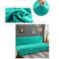 Armless Sofa Cover Inclusive Magic Sofa Cover Solid Color Folding Sofa Bed Cover with Skirt Elastic Furniture Protector Slipcover Couch Cover