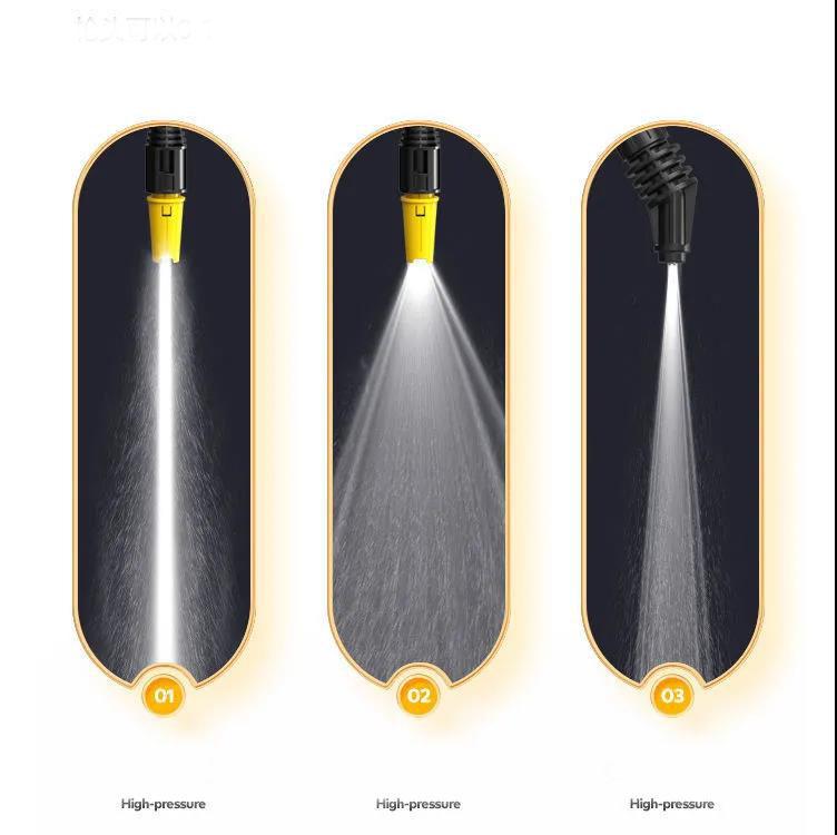 24V Guide Car High Pressure Water Gun Portable Garden Spray Machine Electric Car Washer 10800mAh